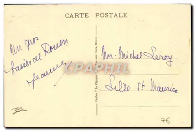 BONSECOURS - Basílica - A Nave no Mês de Maria — Verso
