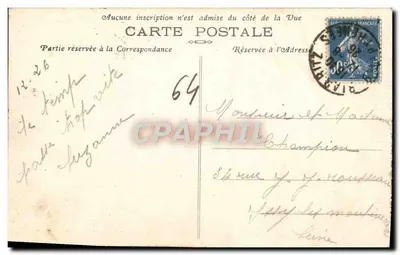Biarritz (B.-P.) — Casino Municipal — Fototipia Marcel Delboy, Bordeaux — Verso