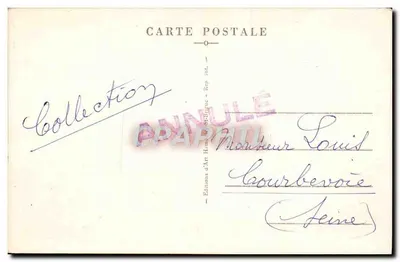 Saint-Brieuc — Igreja de Santa Térèsa de Gouédic — Editor Hamonic, n° 9419 — Verso
