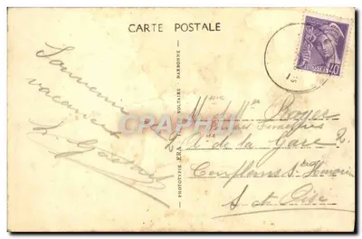 GALAN (H.P.) — Velha prisão. A Igreja (século XIV) — Edit. Clarens — Verso