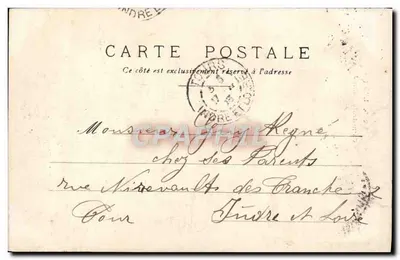 LYON Gannevrat — Catedral de San Juan — editor Gannevrat, n° 205 — Reverso