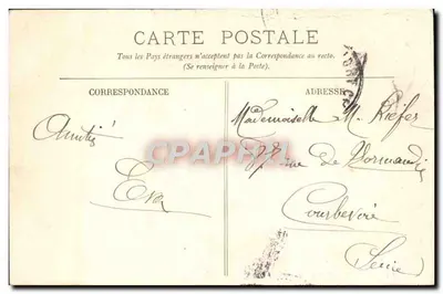 TROUVILLE — Les Roches Noires — LL. — Verso
