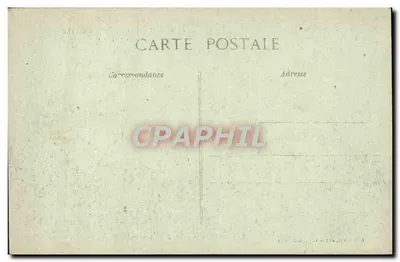 Montdidier dopo la Grande Guerra — La Chiesa di San Sepolcro — Léon Caron, edito da Objectifs Berthiot — Verso