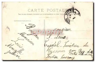 Toul Illustré — Novas Casernas do 146º de Ligne, Plateau St-Georges — Edição Poiron, Toul — Verso