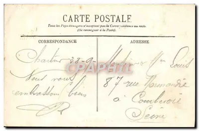 Chartres — Square Noël-Ballay i Liceum — LL. (8 i L) — Rewers