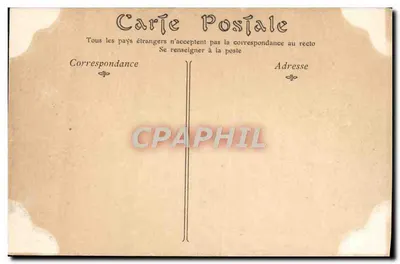Saint-Germain-en-Laye — A Estátua de Thiers e o Castelo — Editor ND, n° 110 — Verso