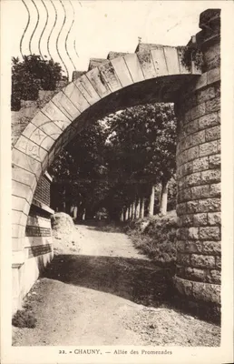 Chauny — Avenida das Promenades — Edição Asselin, n°22
