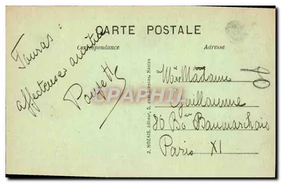 Fouras (Ch.-Inf.) — Kąt plaży — J. Nozaïs, wydawca — Rewers