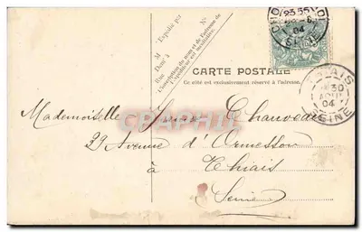 Trouville — Visão do Grand Salon — V.P. Paris, No. 11 — Verso
