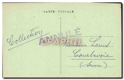 TREGUIER — Portale principale della Cattedrale — Call E. Harmonie St B, n° 8958 — Verso