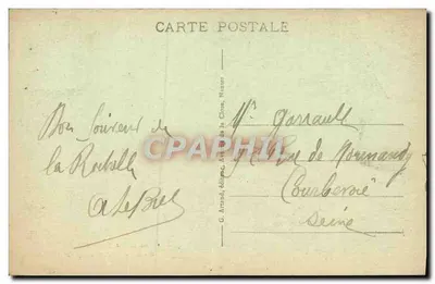 La Rochelle — Statua dell'Ammiraglio Duperré — G. Armand, Nauves, serie 24 — Verso