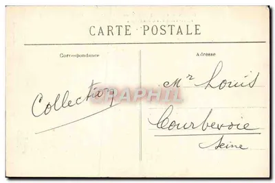 Les Rochers de Gratte-Bruyère — Corrèze — Kolekcja Strasbourg — Rewers