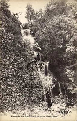 Cachoeira de Bief-les-Rin, perto de NOZERROY (Jura) — editor CLu