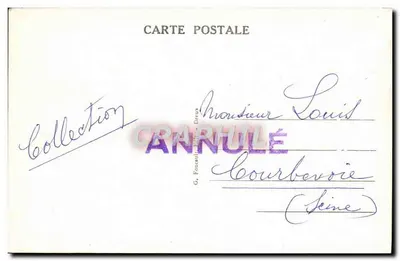Dreux (E.-et-L.) — Vista geral tirada do Castelo — G. Foucault, editor, n° 321 — Verso
