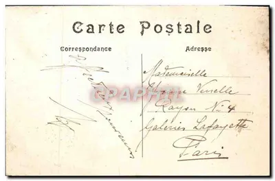 Rondom BRUNOY — Het Château de Gros Bois — Achterkant