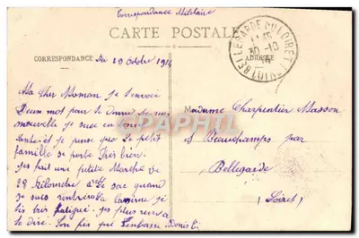 Montargis — El Sifflot en invierno — N. G. — n°17 — Reverso
