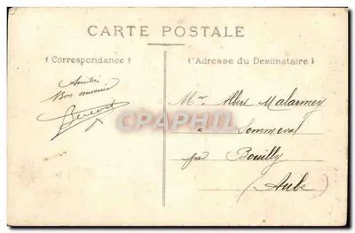 Chaumont — Kościół św. Jana — Boczne wejście — Wyd. Jullien et Morel — Rewers