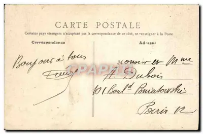 Da De Champigny a La Varenne-Chennevières — La Marne, la Domenica — ed. Le Perreux — Verso