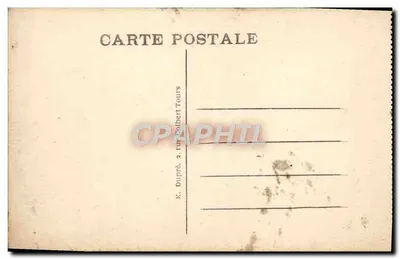 Angers (M.-et-L.) — Zamek i Statua Króla René — A.P. — Rewers
