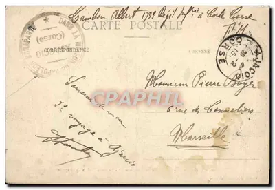 Ajaccio (Corse) - La Maison de Napoléon Ier - Le Grand Salon de réception — Collection Carbuccia, n° 107 — Rewers