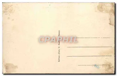 Gérardmer i jego Jezioro — widok z powietrza — Wydawnictwo Sztuki, V. Reding, Nancy, n° 520 — Rewers