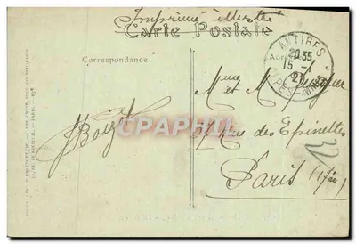 CAP D'ANTIBES (Alpes-Maritimes) — Etude de Rochers — CRAPHIL — Rewers
