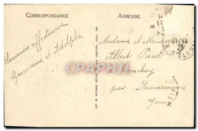 PARIS.-Panorama nad Seiną i miastem.-Ogólny widok nad Seiną i miastem.-LL — Rewers