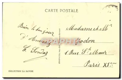 Annecy — Vue Générale — Braun & Cie, Imp.-Edit. M Villehouse-Dornach — Reverso