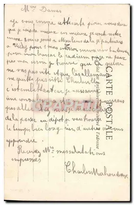 Moulin, a Catedral — V. Vela, editor, Moulin — número de série não visível — Verso