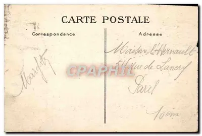 Deauville - A Praia Florida - Os jardins floridos e os banhos — G. Feu Hayre, n°450 — Verso