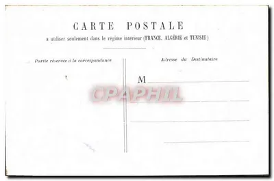 Paris - Câmara dos Deputados — vista do edifício com colunatas e estátuas — editor não identificado — Verso