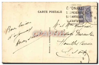 Droga z Matafelen do Thoirette, do Roche Coupée — Oyonnax — n°177 — Rewers