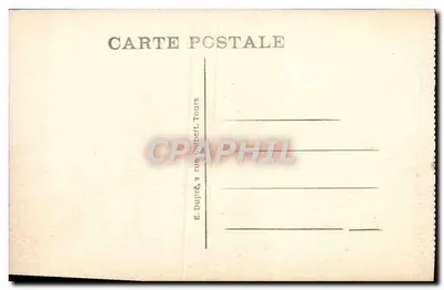 Amboise (I i L) — Zamek (XV i XVI w.) — Logis Króla zacząty przez Karola VIII — Rewers