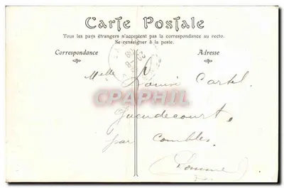 Zamek w Chantilly — Sufit Nadziei, autor Maillard — Rewers
