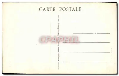 Épernay (Marne) — Kościół Najświętszej Panny Maryi — wydawca Bourgogne Frères, Château-Thierry — Rewers