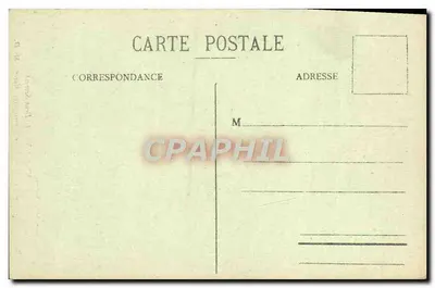 Sala de Estudios de la Escuela Militar y Pequeño Estado Mayor — Saint-Maixent (Deux-Sèvres) — Fototipia Marcel Delbouy, Burdeos, n°37 — Reverso