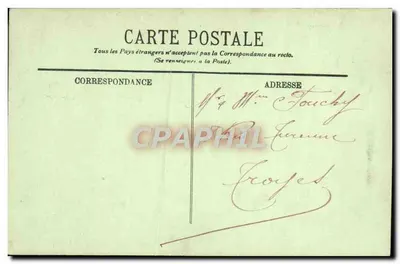 Zamek Chantilly — Wyjazd z Rampe — LL. — n°104 — Rewers