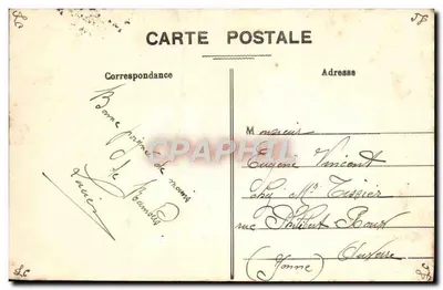 De pittoreske Vosges — Panoramen van St-Maurice en Bussang — Het meer van de Petches — Foto Homemeyer en Ehret, Ecinal — Achterkant
