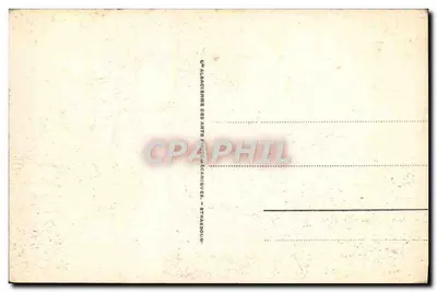 VITTEL - Roseraie — ogród z rzeźbą i alejami — wydawca Alsatia — Rewers