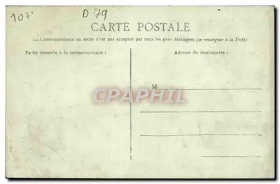 Niort — El Palacio de Justicia — Editado por V. G. — Reverso