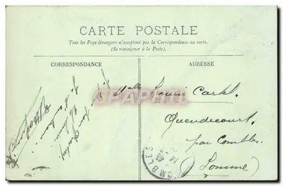 Amiens — Paisagem sobre a Somme — LL. — n°150 — Verso