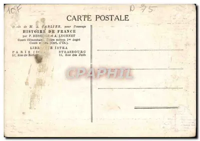 La lettre de cachet — scène à la Bastille — éditeur ISTRA, n° 60 — Rewers