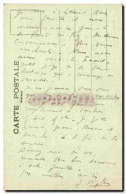 Estudo de Ondas na Ponta do Raz — Coleção E. Hamonic, St-B, n° 8193 — Verso