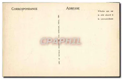Paryż — Absydę Świętego Piotra i Plac Île-de-France — LL — Rewers