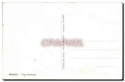 Morez — Ogólny widok — Wydawnictwo M. Vimy, Jura — Rewers