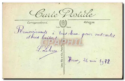 Dunkerque — La Cale des Pêcheurs — N.G. n°98 — Reverso