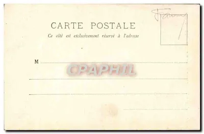 Bordeaux — O Monumento do Cardeal Donnet por Delaplanche — L. L. — Verso