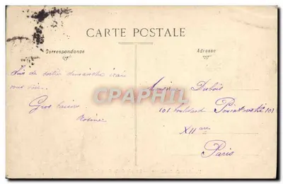Bois de Boulogne — Entrada da Grande Cascade — P. Marimuse — Verso