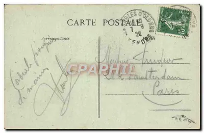 Les Sables-d'Olonne — As Pontas — Edição das Novas Galerias n°131 — Verso