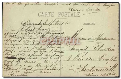 Saint-Malo — Les Remparts - Parties occidentales (XIIIe siècle) — Édition Guérin, Saint-Malo — Verso